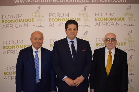 ايسعد ربراب ، رئيس مدير عام مجمع سيفيتال في المنتدى الاقتصادي الافريقي
